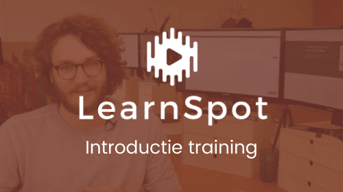 LearnSpot Introductietraining
